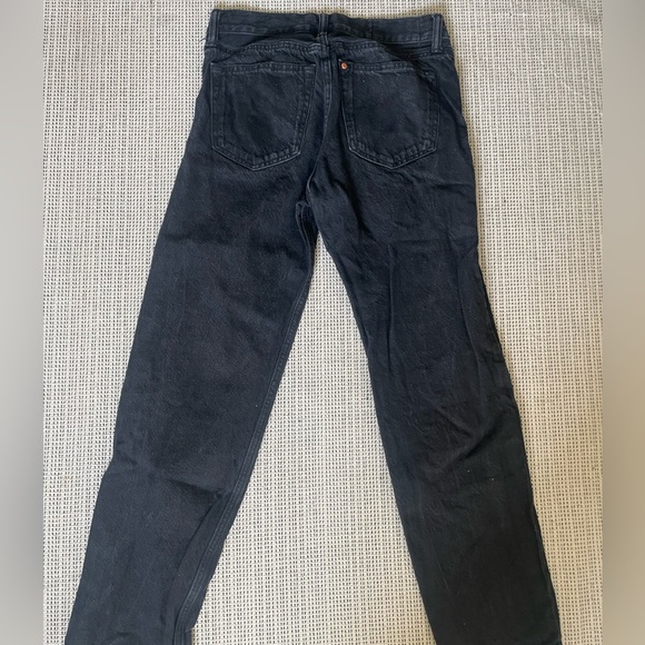Black Relaxed Fit Jeans - Picture 3 of 3